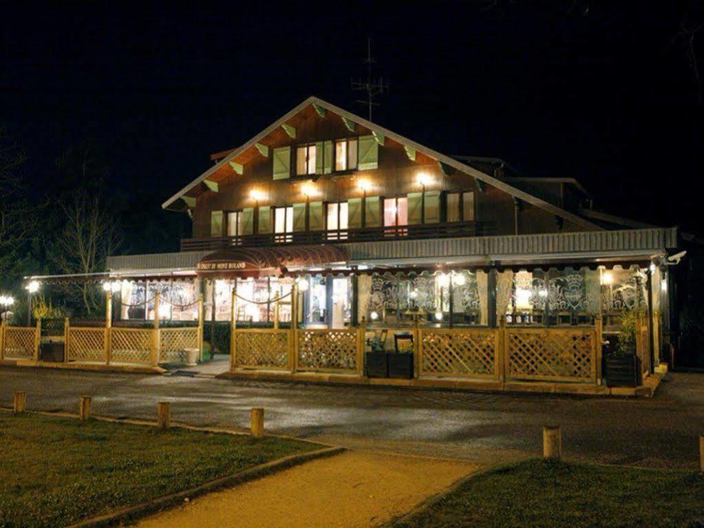 Logis Hotel Restaurant Le Chalet Du Mont Roland Sampans Exterior photo
